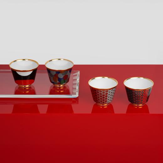 国乐陶瓷杯系列 RESONG日诵家居 陶瓷茶杯纯手工描金礼品 商品图0