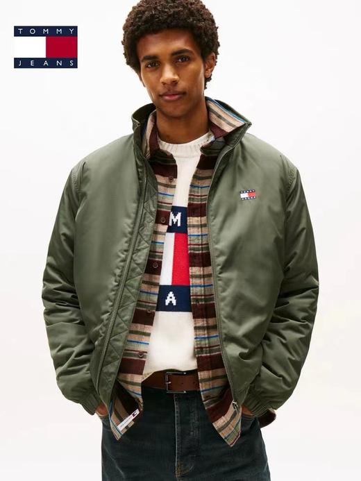 D110745秋冬新款男装美式复古刺绣教练棉服夹克外套 商品图3