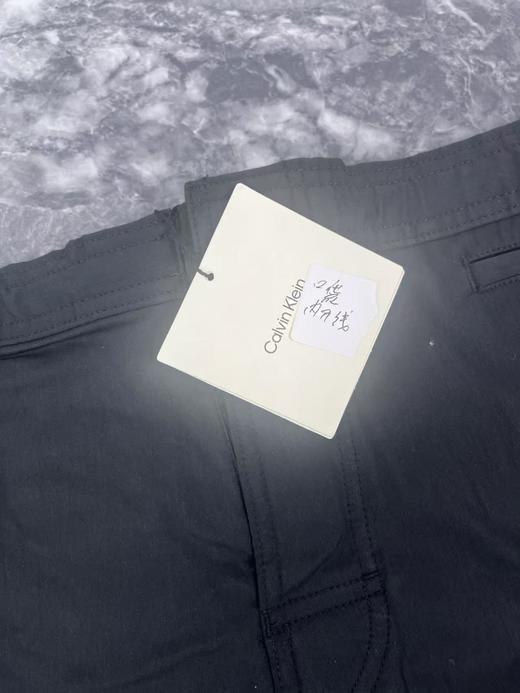 瑕疵Calvin Klein/CK 男士夏季印花松紧腰系带透气纯色直筒休闲短裤 商品图2