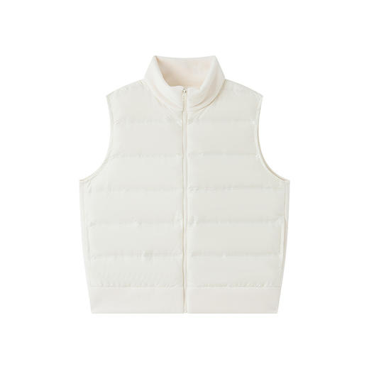 秋冬羽绒马甲鸭绒背心 休闲保暖摇粒绒马甲 百搭高端时尚外套 商品图6