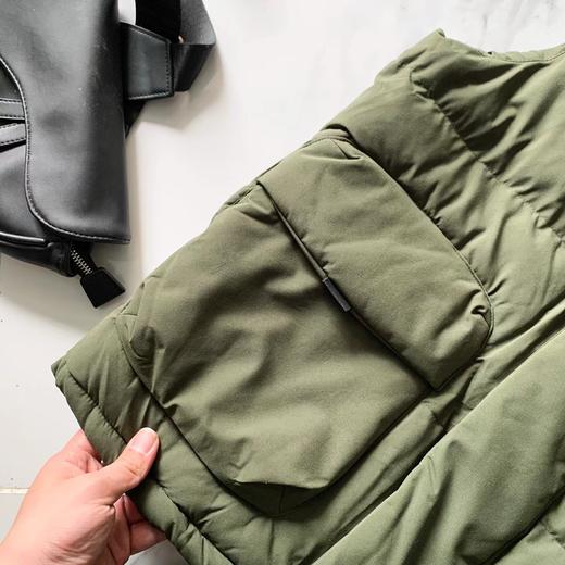 D110787秋冬新款立体裁剪保暖性极强立领棉马甲 商品图10