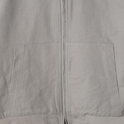 SDSA男士秋冬新款痞帅男装韩版纯色保暖拉链连帽夹克外套百搭时尚 商品图3