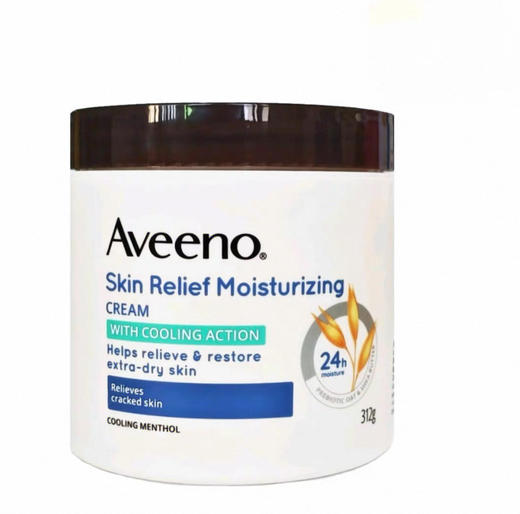美国Aveeno艾维诺燕麦高效舒缓润肤霜-312g（版本随机发） 商品图1