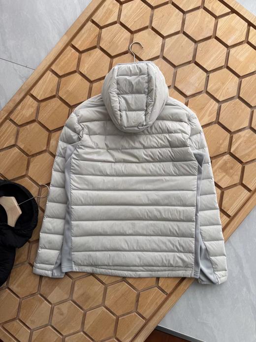 D110714新款MONT XO中国登山系列纯色户外防风防泼水保暖连帽轻薄羽绒服 商品图7