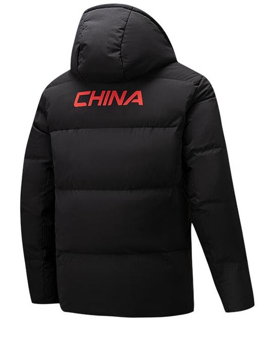 安踏【林孝埈同款】六度芯羽绒服 保暖防泼水通勤长款棉服152547943N 基础黑-6 商品图1