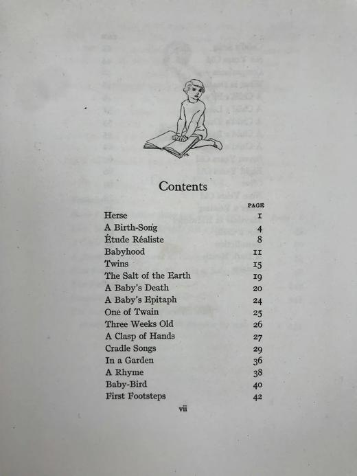 拉克姆签名本！1918年 斯温伯恩《生命之春：儿童诗集》 9幅彩色手工贴图与多幅黑白文间插图 犊皮（vellum）脊精装大16开 商品图5