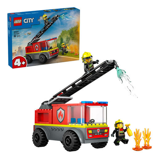 5702017784694 乐高Lego 积木拼搭城市系列60463云梯消防车儿童益智玩具4岁以上 商品图2