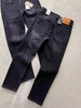 D110707秋冬新款男士锥形加绒休闲水洗牛仔裤 商品缩略图4