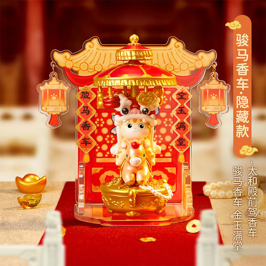 【故宫盲盒】宫里过大年故宫猫新年盲盒马年文创圣诞本命年生日礼物 商品图1