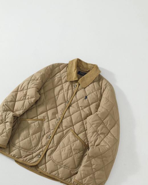 D110709新款秋冬季精典菱格绗棉夹克男女同款棉服外套 商品图8