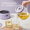 七彩叮当全玻璃养生壶纯玻璃恒温家用多功能办公小型烧水壶煮茶壶 商品缩略图3