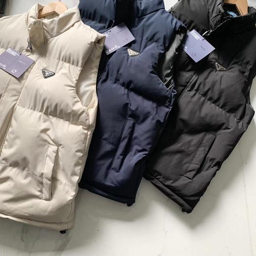 D110789秋冬新款户外休闲立领防风棉马甲 商品图2