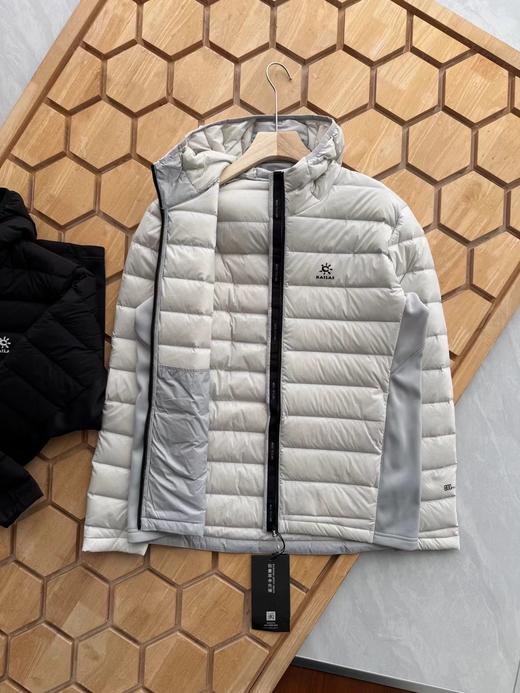 D110714新款MONT XO中国登山系列纯色户外防风防泼水保暖连帽轻薄羽绒服 商品图8