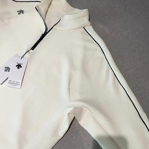 D110701女子半拉链长袖针织衫春秋季新款上衣 商品图7