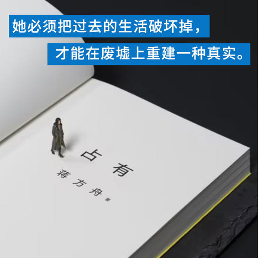【亲签版包邮】占有 蒋方舟 35岁后找回自己，一部虚构的自传 商品图2