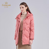 【鹅绒】乔万尼新品羽绒服轻盈保暖连帽减龄羽绒服ET4T006 商品缩略图1