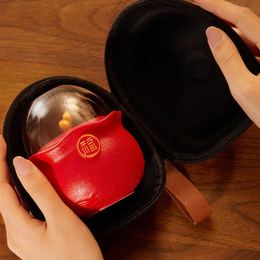 【故宫茶具】鸿运福袋快客杯便携旅行茶具套装文创新年本命年礼物 商品图1