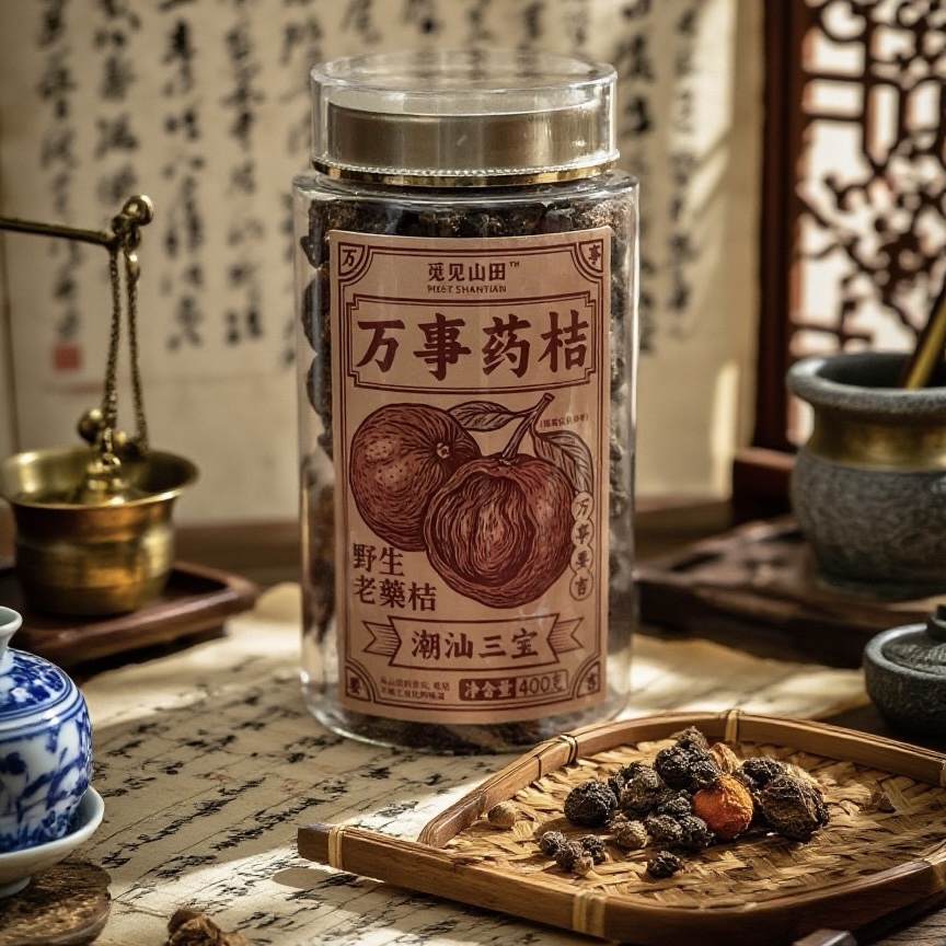 【酸甜可口 回甘悠长!】觅见山田话梅/老药桔 酸梅肉美条蜜饯果脯乌梅丅零食潮汕老药桔干 精美罐分享装 250g/400g/罐