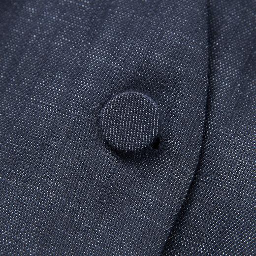 「高货wl」全新升级【铂金会员358/天猫479/差价121】(73030)洛诗琳简约通勤老钱风连衣裙2025秋冬百搭无袖收腰大摆裙 商品图4