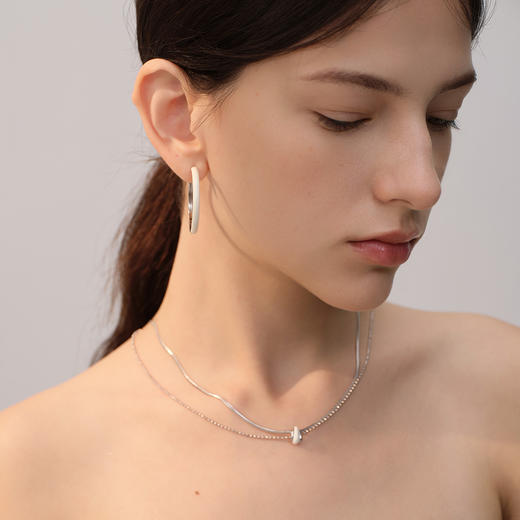 ARSIS｜流光系列 流光云朵双层项链 商品图5