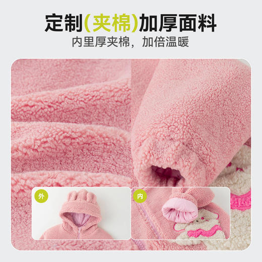 【直降】嘟嘟家女童新款套装儿童冬季外套女宝小女孩裤子宝宝童装婴儿衣服 商品图3