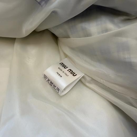 D110713蓝色格纹无袖高领马甲背心棉服男女情侣可穿 商品图11