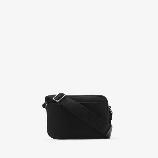 【五】BURBERRY 巴宝莉 男士字母徽标印花尼龙 Paddy 单肩包 黑色 8049094 A1189 商品图2