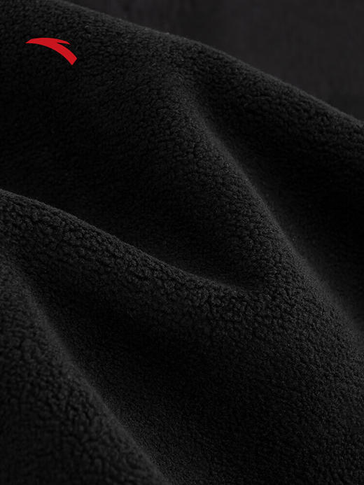 安踏凯里·欧文系列丨美式连帽卫衣男子加绒纯棉套头衫172541708N 基础黑-3 商品图6