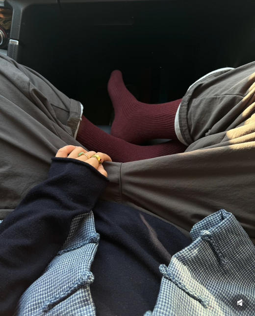 奢品级精纺羊绒袜❗ 巨保暖——像穿电热毯❗️  一双顶2双穿！！🔴双股精纺羊绒，针织更密，手感更细 商品图7