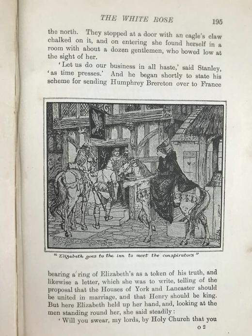 1923年 王子与公主之书 8幅彩色于大量黑白插图 漆布精装32开 商品图8