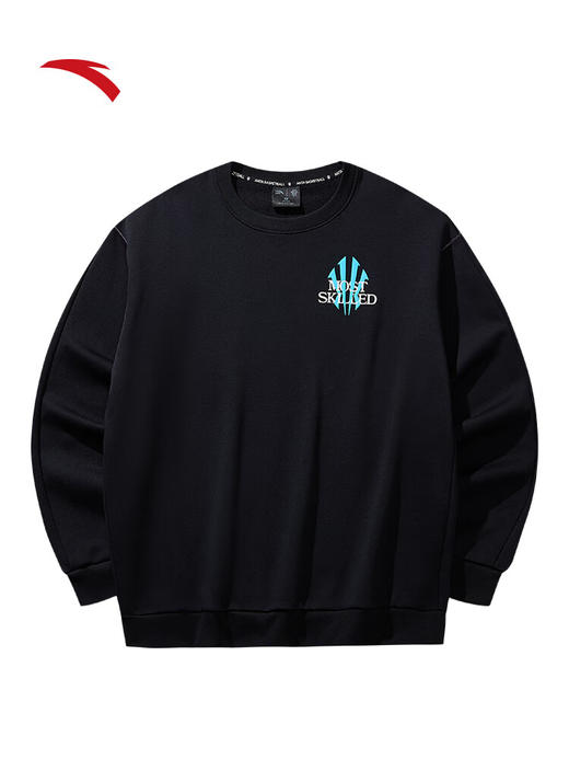 安踏凯里·欧文系列卫衣男美式圆领套头衫男女休闲上衣172541711N 商品图0