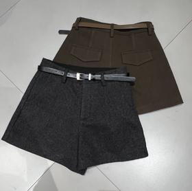 【门店同款】ENJOY冬季高腰显瘦A字短裤 167893867