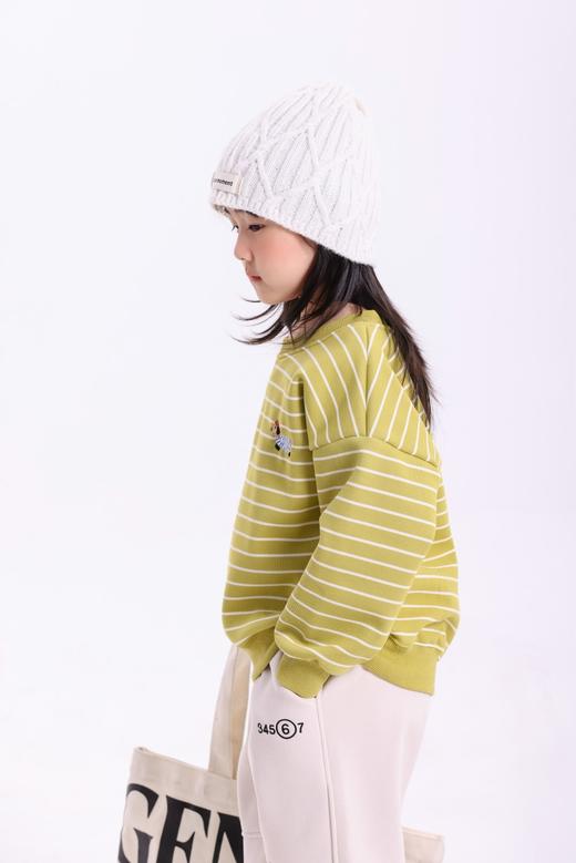 Rarmoell拉慕儿25126萌趣条纹刺绣卫衣 商品图6