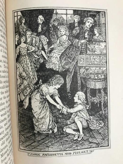 1923年 王子与公主之书 8幅彩色于大量黑白插图 漆布精装32开 商品图13