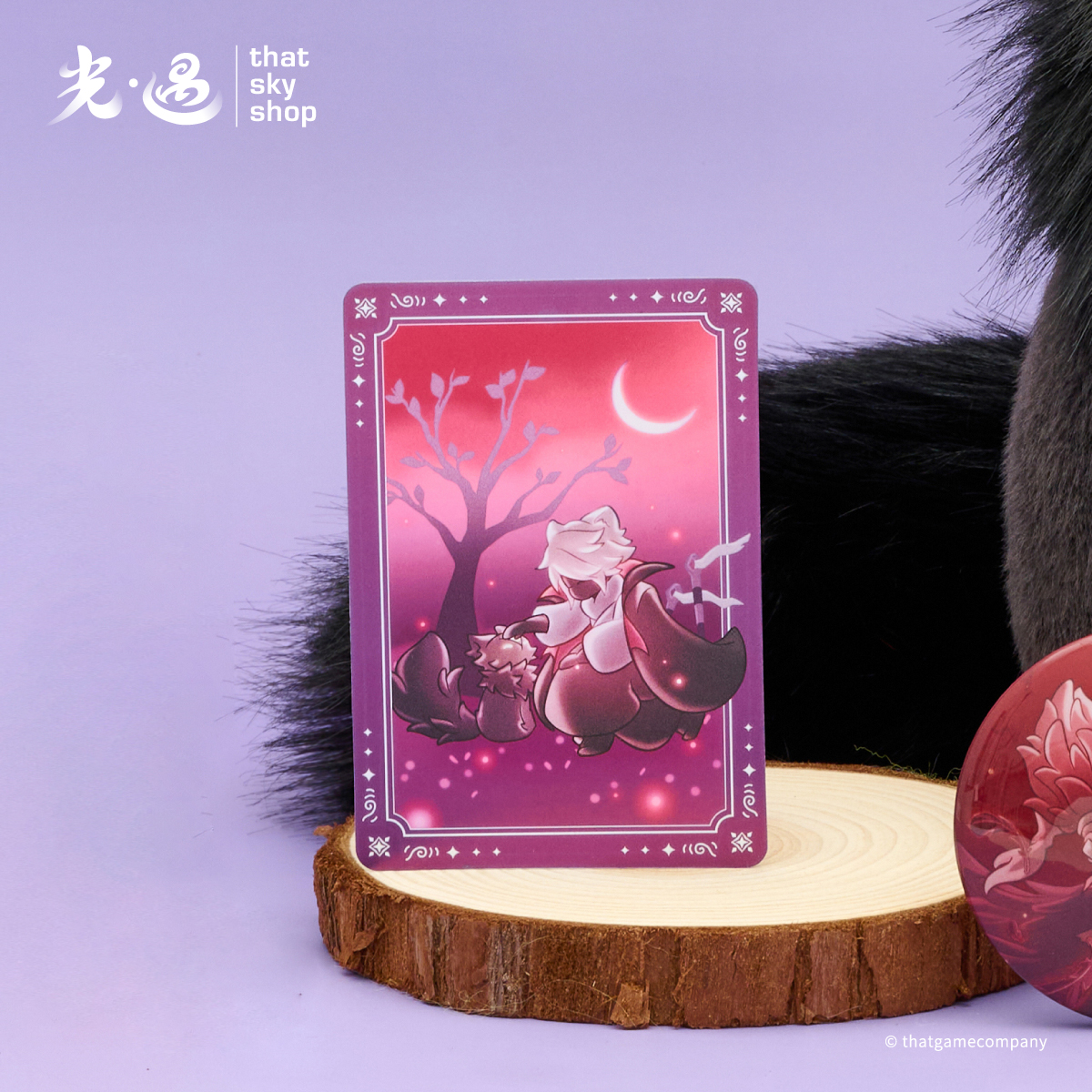 光遇收藏卡 - 恶作剧猫耳