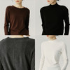 UMILAB｜暖绒*灵芝羊绒混纺 细腻亲肤自发热圆领/半高领T恤BT779W 商品缩略图0
