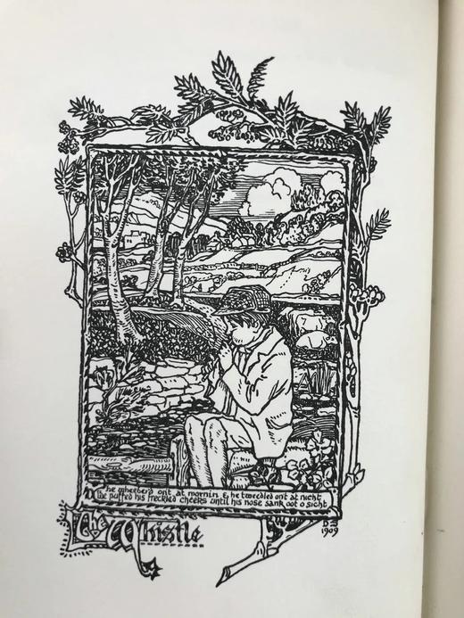 1910年 查尔斯·默里《哈梅维思》 2幅插图 漆布精装32开 商品图6