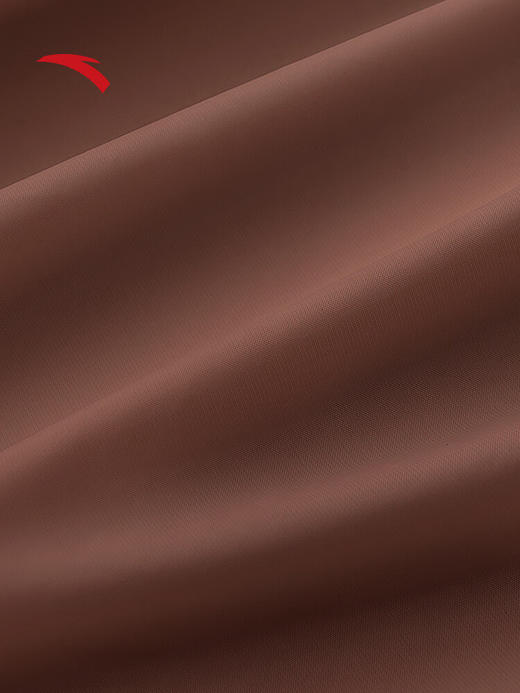 安踏（ANTA）【关晓彤同款】短款羽绒服防泼水女针织拼接翻领棉服162547914 【75%鸭绒】枫叶咖-3 商品图5