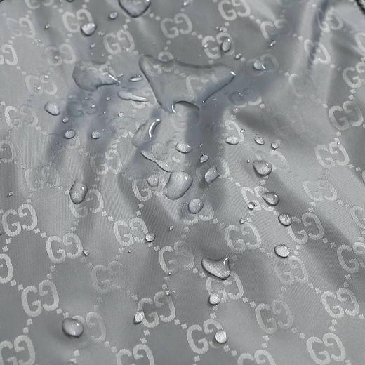 D110723秋冬新款满印字母织带薄棉拉链连帽夹克外套 商品图14