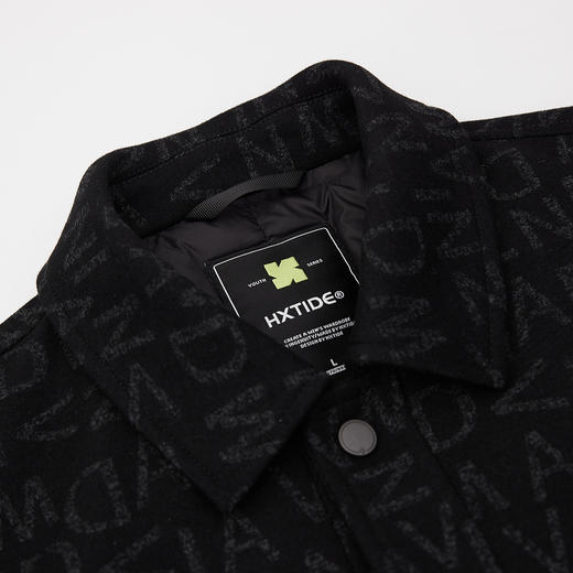 【新品上新】HX 冬季短款翻领羽绒服90鸭绒Y100540012101 商品图2