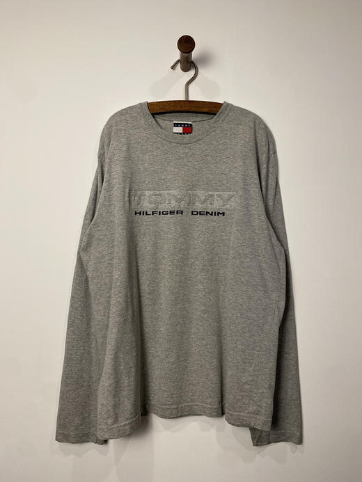 90年代 Vintage Tommy Hilfiger 加拿大制 长袖T恤 _SLT(M) 商品图0