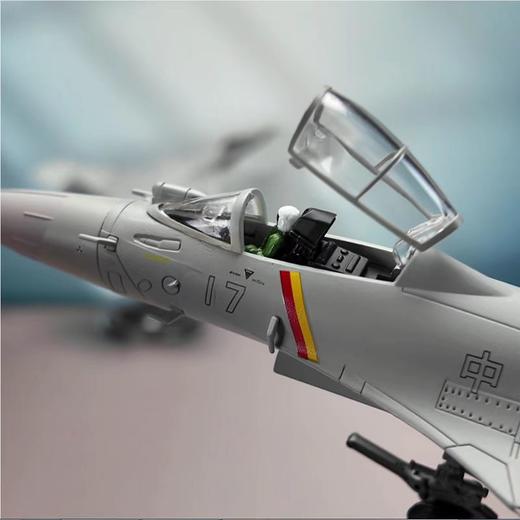 【中航工业官方正品 长春航展、九三阅兵纪念品-新品重磅】特尔博-阅兵系列-歼15T战斗机飞机模型合金战机航模歼-15T J15 商品图4