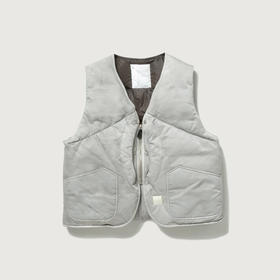INNAT HAND-DYED HUNTING DOWN VEST 男女款手工染色猎装羽绒马甲