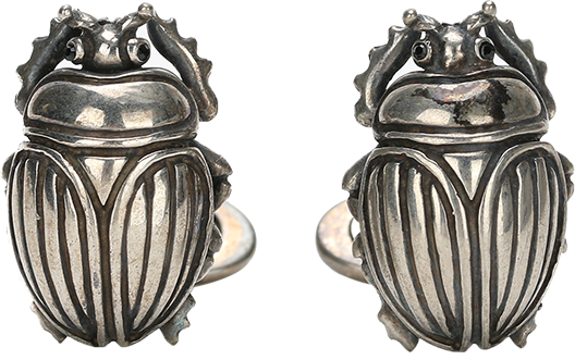 8050941159741 GIORGIO ARMANI 男式复古轻奢精致个性豹头衬衫西服袖扣