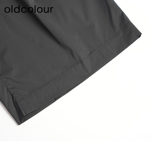 oldcolour欧珂春夏季简约日常通勤休闲宽松纯色中裤女O13072315 商品图4