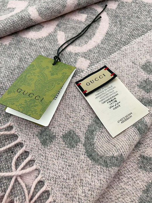 高段位g家提花双面围巾 商品图4