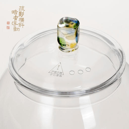暗香疏影/秦权壶高端高硼硅耐高温煮茶器办公室大容量烧水壶 商品图4