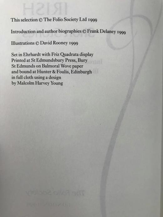 爱尔兰短篇故事集 配插图 弗里欧书社函装本 商品图4