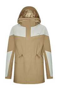 探拓女款中长款套抓绒三合一冲锋衣B1445166CF