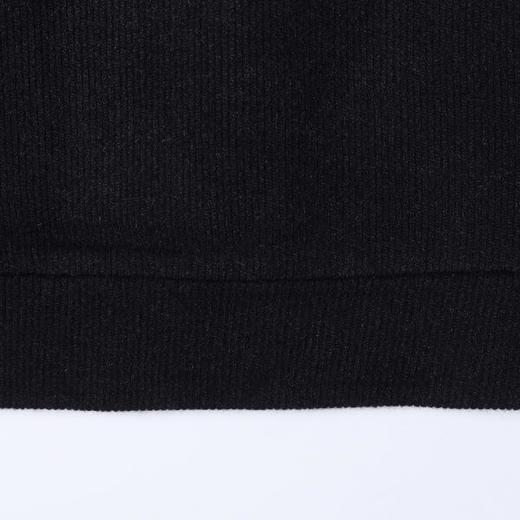 SDSA男士秋冬新款痞帅男装韩版纯色肌理感圆领卫衣百搭时尚上衣 商品图3